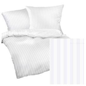 INFINIZA 1,5 cm pamut szatén csíkos ágyneműhuzat garnítúra 3 részes   INFINIZA 1,5 cm pamut szatén csíkos ágyneműhuzat garnítúra 3 részes