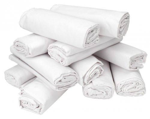 Gumis lepedő (fehér) 140x200 cm