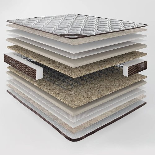 Kókuszos Bonellrugós matrac - CROWN matrac 180X190X29 cm