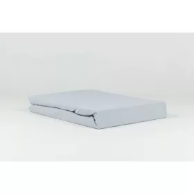 INFINIZA Gumis jersey lepedő - szürke- 200x200 cm