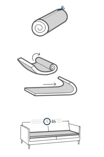 Memóriahabos Aloe Vera fedőmatrac - Infiniza 160x200x5 cm 