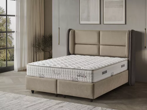 Infiniza Angel Ágykeret 140x200 cm - Angel Ágyneműtartós Ágykeret