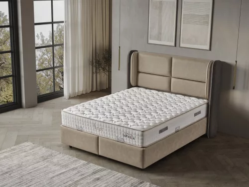 Infiniza Angel Ágykeret 140x200 cm - Angel Ágyneműtartós Ágykeret