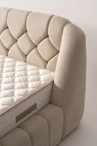 Infiniza Calm Ágykeret 140x200 cm - Calm Ágyneműtartós Ágykeret