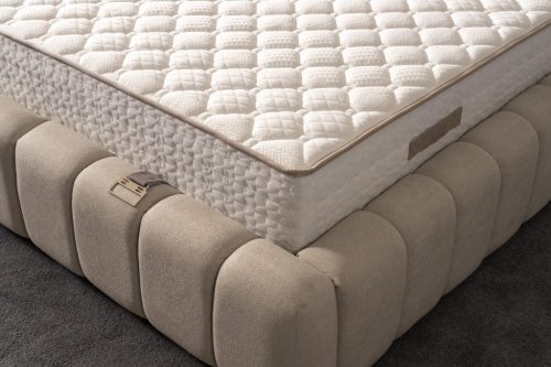 Infiniza Calm Velvet01 Ágykeret 160x200 cm - Calm Ágyneműtartós Ágykeret