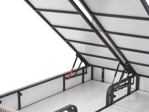 Infiniza Luxury B.F.V-01 Ágykeret 180x200 cm - Luxury Ágyneműtartós Ágykeret 