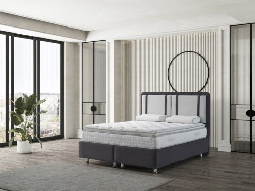 Infiniza Puffy Ágykeret  200x200 cm - Puffy Ágyneműtartós Ágykeret 