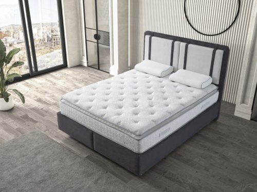 Infiniza Puffy Ágykeret  200x200 cm - Puffy Ágyneműtartós Ágykeret 