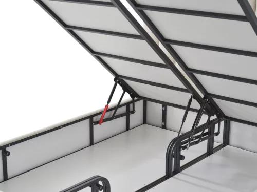 Infiniza Relax Ágykeret 200x200 cm - Relax Ágyneműtartós Ágykeret