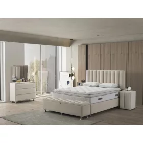   Infiniza Relax B.F.V-20 Ágykeret 160x200 cm - Relax Ágyneműtartós Ágykeret