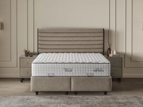 Infiniza Rose Ágykeret 140x200 cm - Rose Ágyneműtartós Ágykeret 