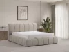 Infiniza Siesta Ágykeret 160x200 cm (Világos Bézs Kárpittal) - Siesta Ágyneműtartós Ágykeret 