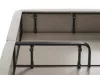 Infiniza Sunset Ágykeret 160x200 cm Világos Barna Kárpittal  - Sunset Ágyneműtartós Ágykeret 