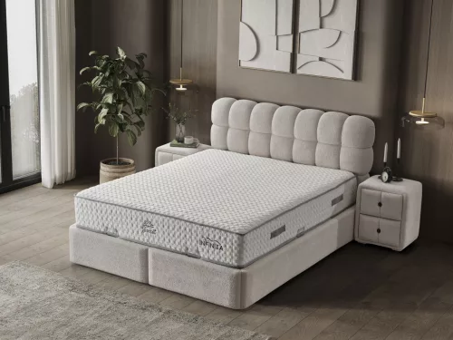 Infiniza Sunset Ágykeret 90x200 cm - Sunset Ágyneműtartós Ágykeret 