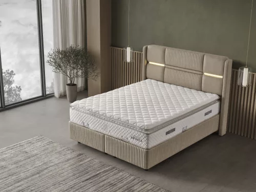 Infiniza Tesla Ágykeret 160x200 cm - Tesla Ágyneműtartós Ágykeret 