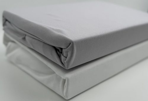 Infiniza Bambuszos Gumis jersey lepedő - szürke - 160x200 cm