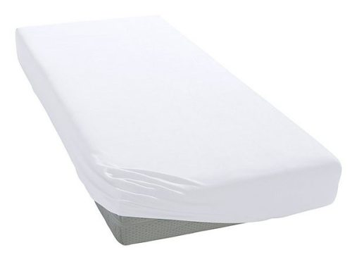 Infiniza Bambuszos Gumis jersey lepedő - fehér - 180x200 cm