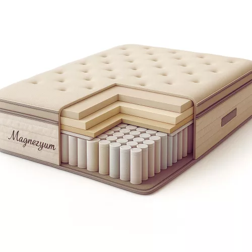 Táskarugós INFINIZA MAGNESIUM THERAPY matrac - 90X200X30 cm 