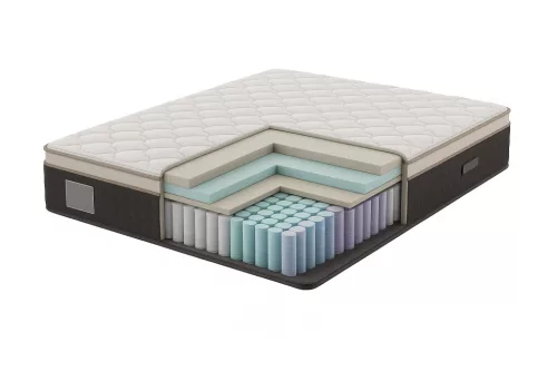 Táskarugós INFINIZA PALMA LUX matrac - Pillow top matrac 90X200X34 cm 