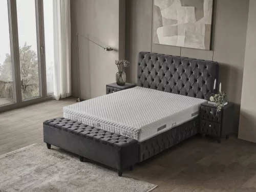 Táskarugós memóriahabos matrac - INFINIZA SILVER matrac 80x200x22cm