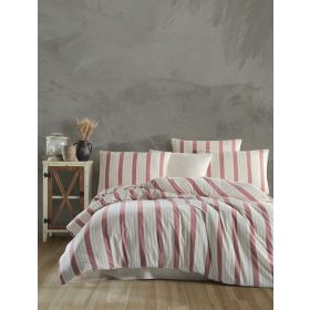 NATUR PAMUT ROSE - 3 részes ágyneműhuzat garnitúra NATUR PAMUT ROSE - 3 részes ágyneműhuzat garnitúra