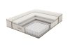 Infiniza Szállodai Springbox Ágy és Matrac szett - Kárpitozott Beige Boxspring 180x200 cm