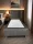 Infiniza Szállodai Springbox Szürke Ágykeret(BFV 27 Szín) - Kárpitozott Boxspring 80x200 cm