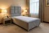 Infiniza Szállodai Springbox Ágykeret - Kárpitozott Boxspring 80x200 cm