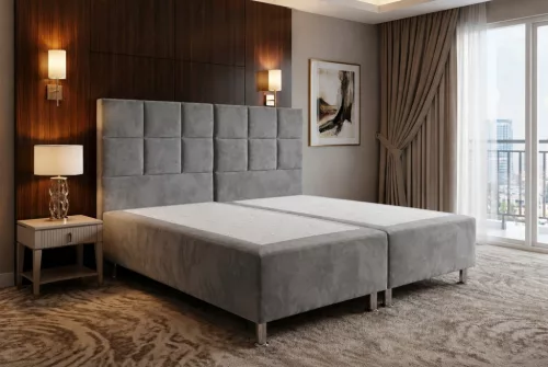 Infiniza Szállodai Springbox Ágykeret - Kárpitozott Boxspring 80x200 cm
