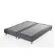 Infiniza Szállodai Springbox Ágykeret - Kárpitozott Szürke Boxspring 90x200 cm BFV27