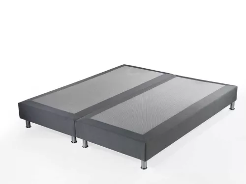 Infiniza Szállodai Springbox Szürke Ágykeret(BFV 27 Szín) - Kárpitozott Boxspring 90x200 cm