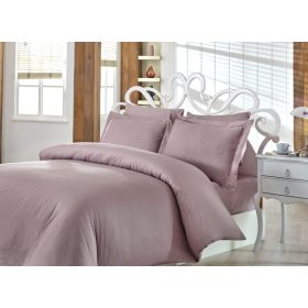 Infiniza Pamut Szatén csíkos (rose) ágyneműhuzat garnitúra - 3 részes    Infiniza Pamut Szatén csíkos (rose) ágyneműhuzat garnitúra - 3 részes