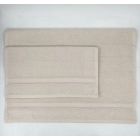 Infiniza Nala Színes Törölköző Szett - Bézs - 70x140 és 50x90 cm   Infiniza Nala Színes Törölköző Szett - Bézs - 70x140 és 50x90 cm