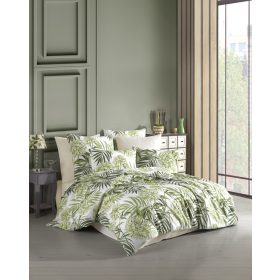 AMAZING GREEN - 3 részes pamut ágyneműhuzat garnitúra AMAZING GREEN - 3 részes pamut ágyneműhuzat garnitúra