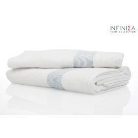 Infiniza Dream Fehér Törököző Szett - 50x100 és 70x140cm   Infiniza Dream Fehér Törököző Szett - 50x100 és 70x140cm