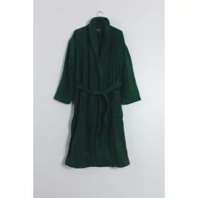 Infiniza Pamut Cozy Köntös - Sötétzöld (XL)