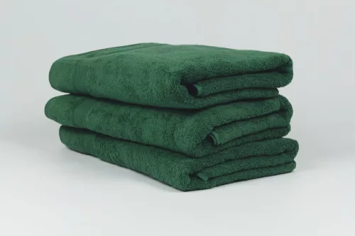 Infiniza Pamut Cozy Törölköző - Sötétzöld - 70x140cm