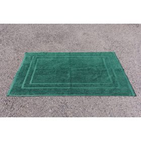 Infiniza Pamut Cozy Kádkilépő - Sötétzöld - 50x70cm Infiniza Pamut Cozy Kádkilépő - Sötétzöld - 50x70cm