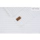 Infiniza Waffle Színes Törölköző Szett - Fehér - 70x140 és 50x100 cm